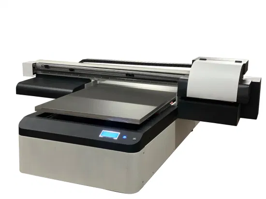 Impressora plana UV 6090 LED Impressora jato de tinta XP600 / I3200 Máquina de impressão digital principal